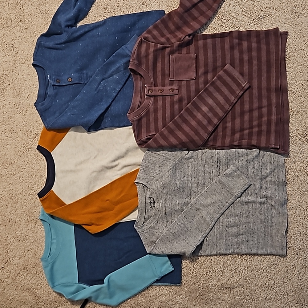 Boys fall winter long sleeve bundle / set / lot